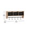 Flash Furniture 24" Rustic Brown Wall Mount Coat Rack with Baskets HFMHD-GDI-CRE8-902315-GG - alternate 7